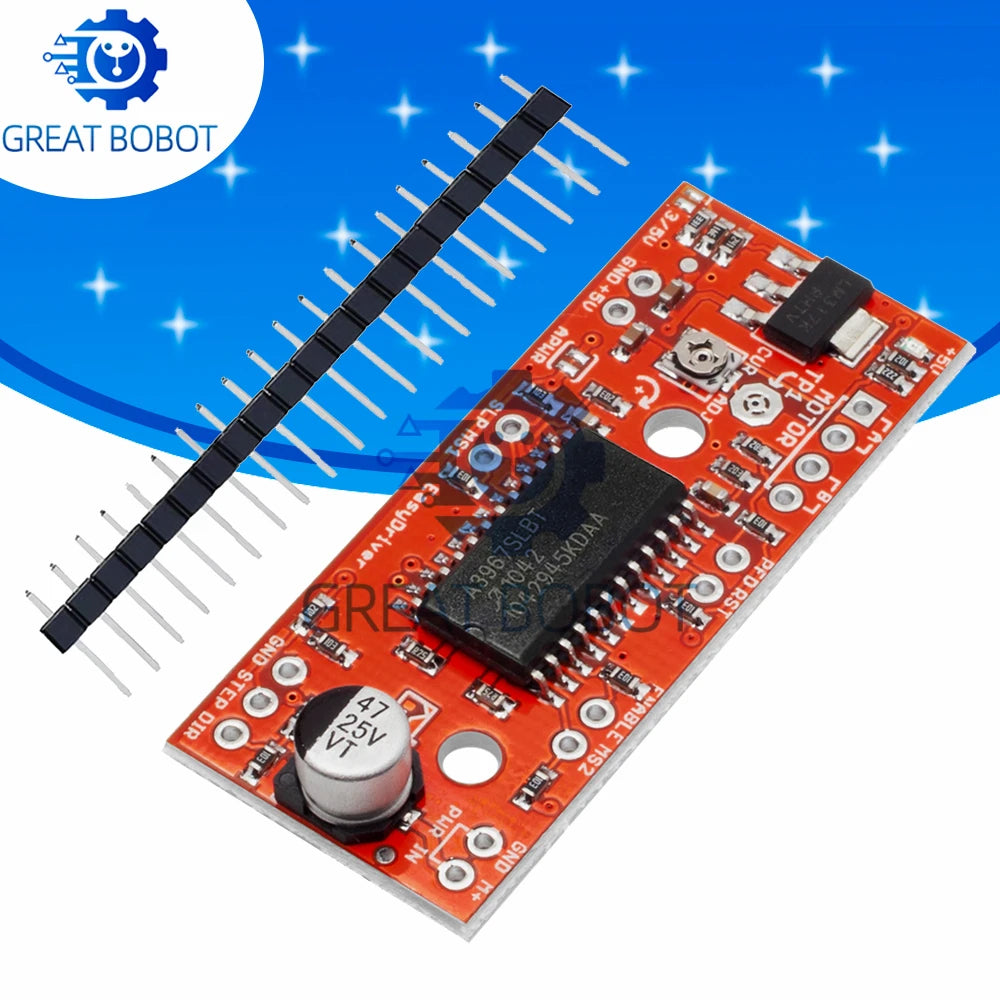A3967 EasyDriver Stepper Motor Driver V4.4 for Arduino & 3D Printer Stepper Motor Driver Axl Default Title