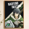 Rising of the Shield Hero Anime PVC Wall Poster | Peel & Stick Anime Wall Poster Axl White14 50X70cmNoframe