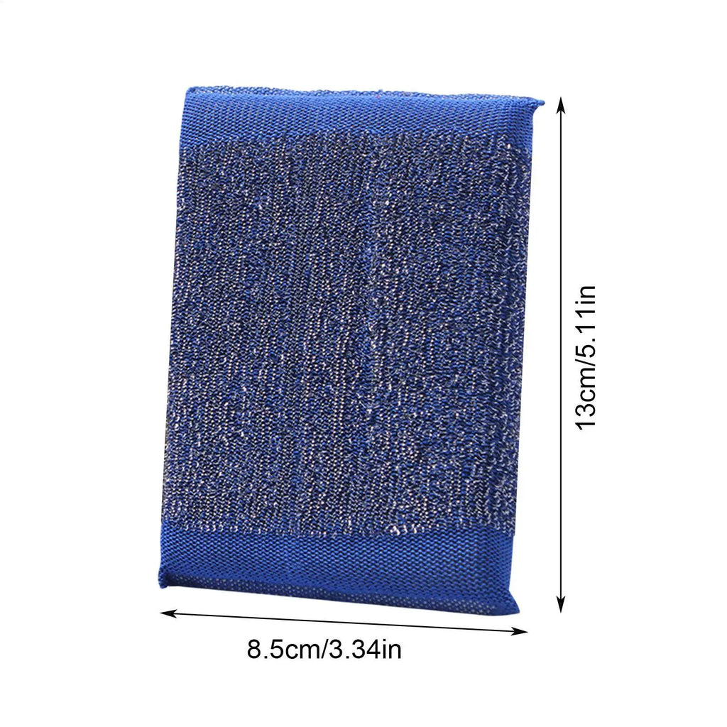6-Pack Wire Dishwashing Scrubber – Non-Scratch Scrub Sponge Dishwashing Scrubber Set Axl
