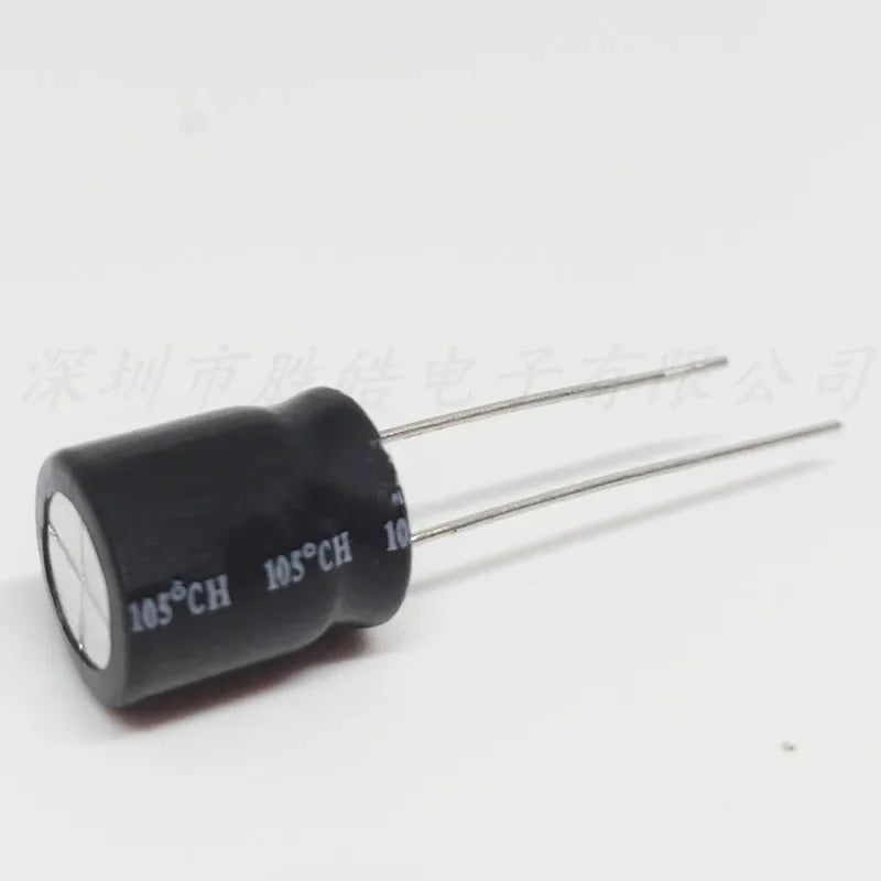 NioCen 35V 330uF Aluminum Electrolytic Capacitors – 5 or 50 Pk Electrolytic Capacitor Axl