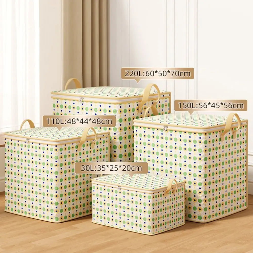 Large Capacity Non-Woven Fabric Storage Bag – Clothes & Quilts Fabric Storage Bag Axl