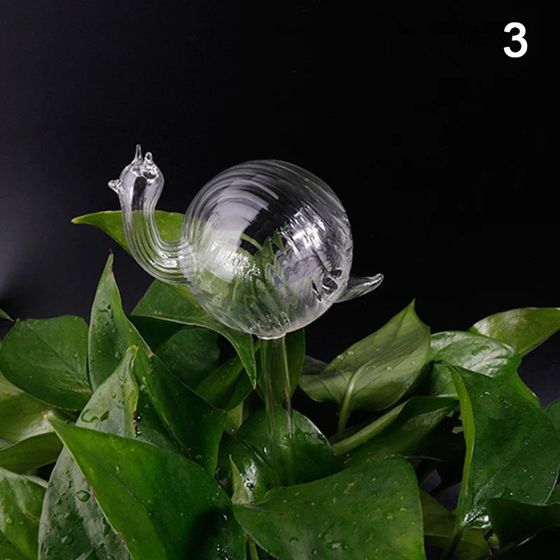 Glass Self-Watering Plant Feeder | Automatic Drip Irrigation Plant Watering Device Axl 1pcs 8