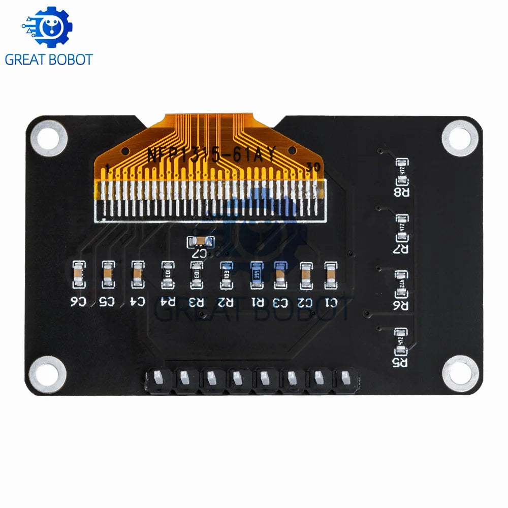 0.96" OLED Display Module 128x64 I2C SSD1315 for Arduino OLED Display Module Axl
