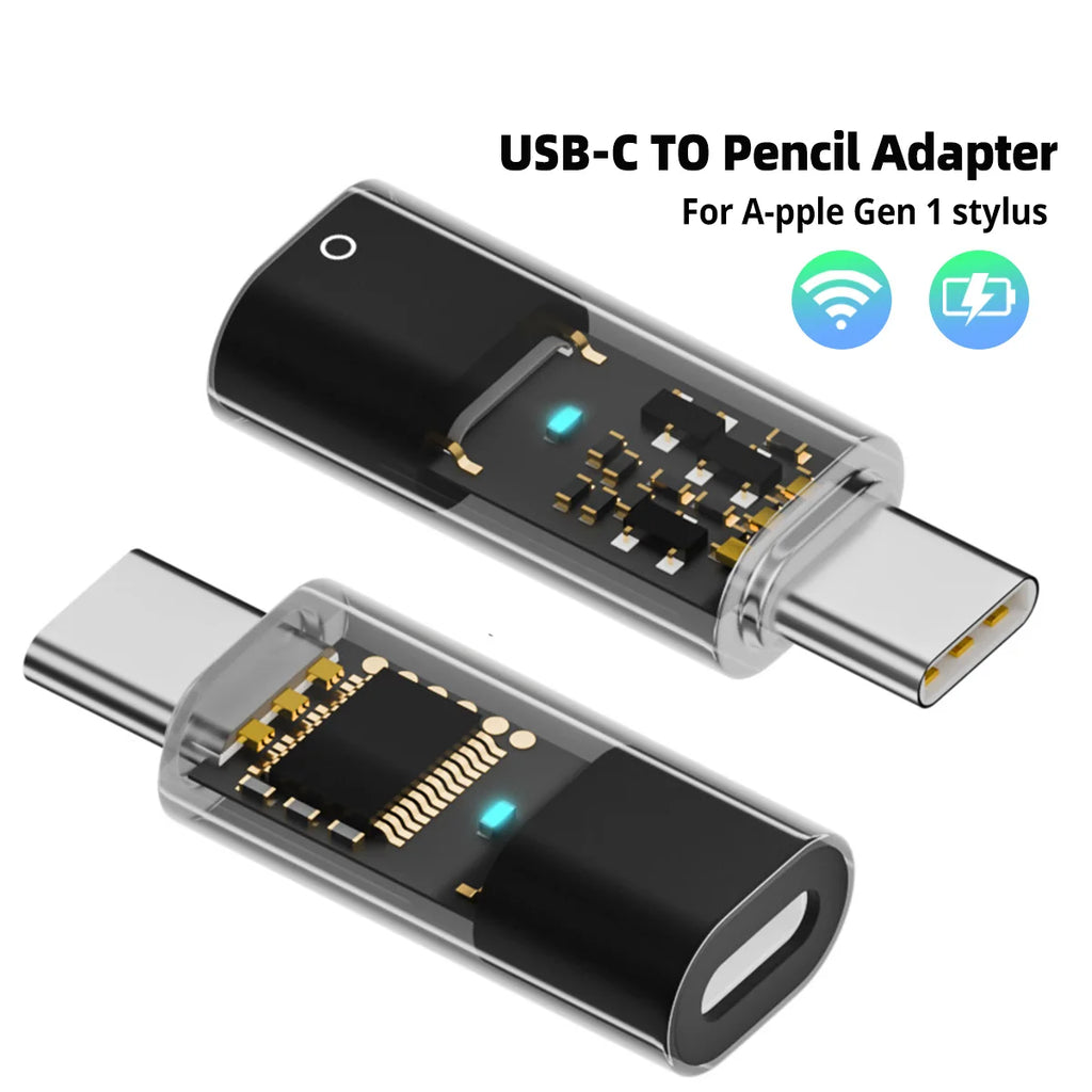 USB-C to Lightning Adapter for Apple Pencil 1st Gen | iPad 10 Stylus Charger Adapter Axl