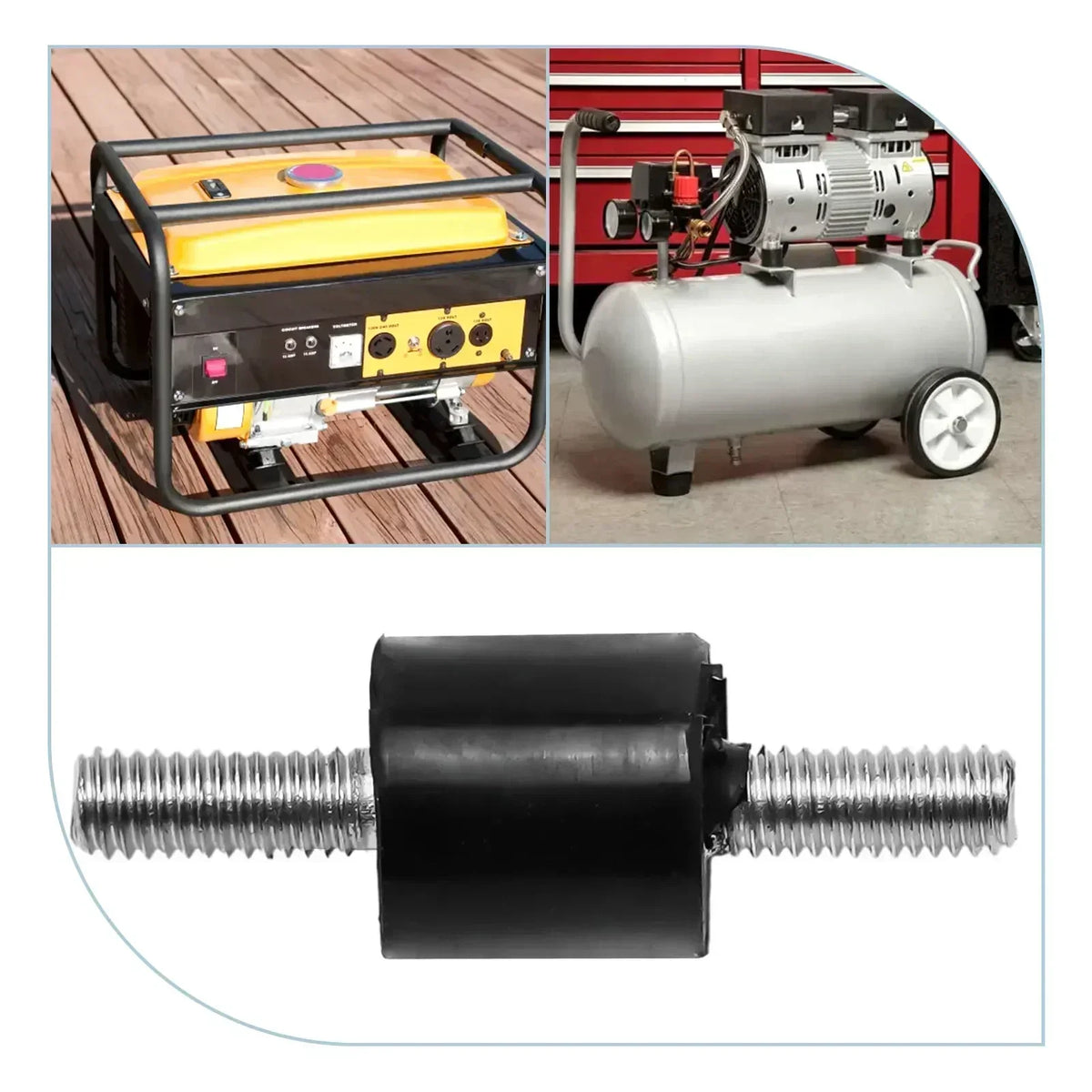 Rubber Vibration Isolator Mount – Metric Shock Absorber Damper Vibration Isolator Mount Axl