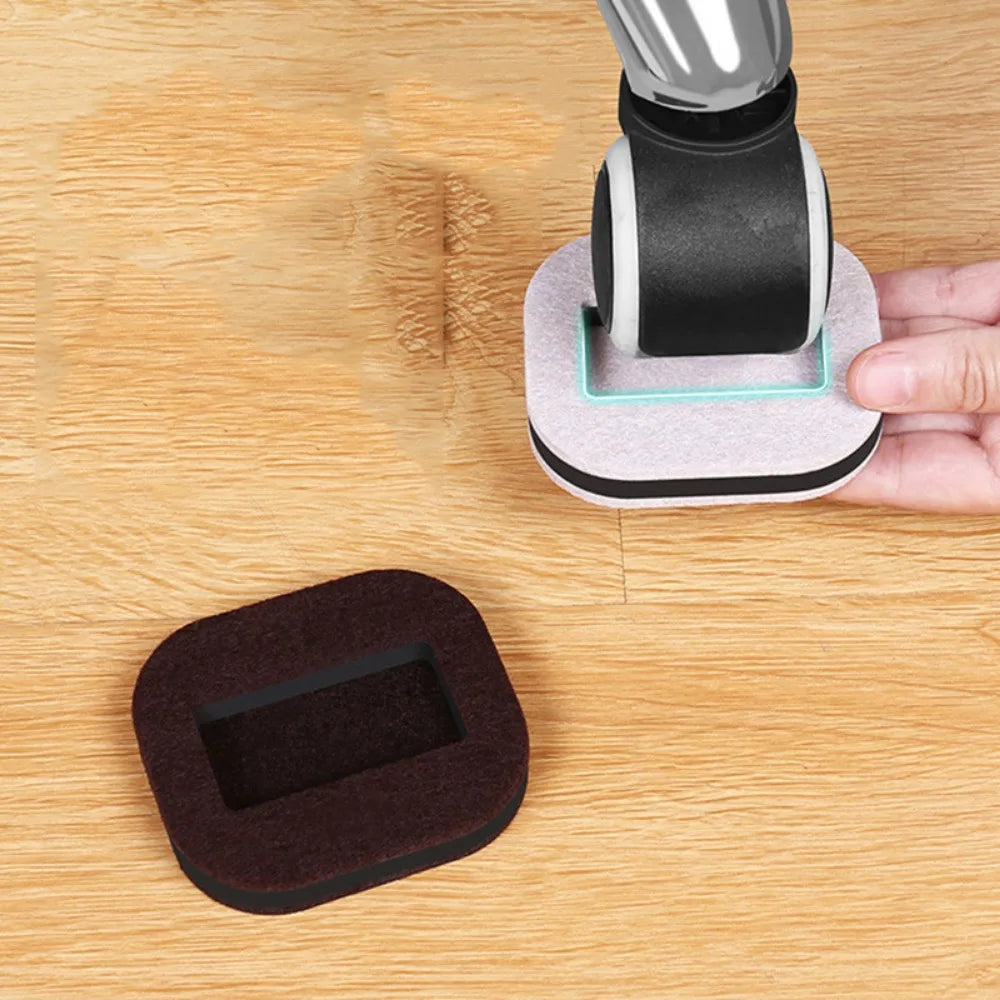 5-Pack Chair Caster Cups – Anti-Slip Furniture Floor Protector Pads Furniture Floor Protector Axl