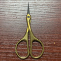 Vintage Steel Embroidery Scissors – Thread & Fabric Cutter Embroidery Scissors Axl Scissors-Golden