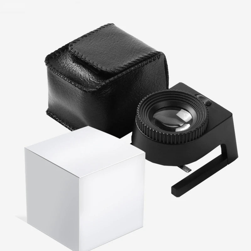 LED Magnifying Glass with Scale & 3 LED Lights | High Magnification LED Magnifying Glass Axl