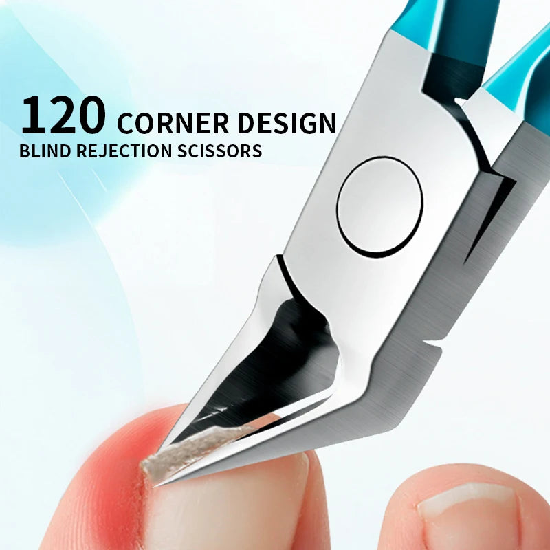 Professional Stainless Steel Nail Clipper & Cuticle Cutter Nail Clipper Axl