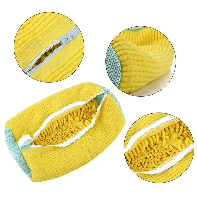 Shoe Laundry Wash Bag – Anti-Deformation Cotton Mesh (1/2 Pack) Shoe Laundry Bag Axl