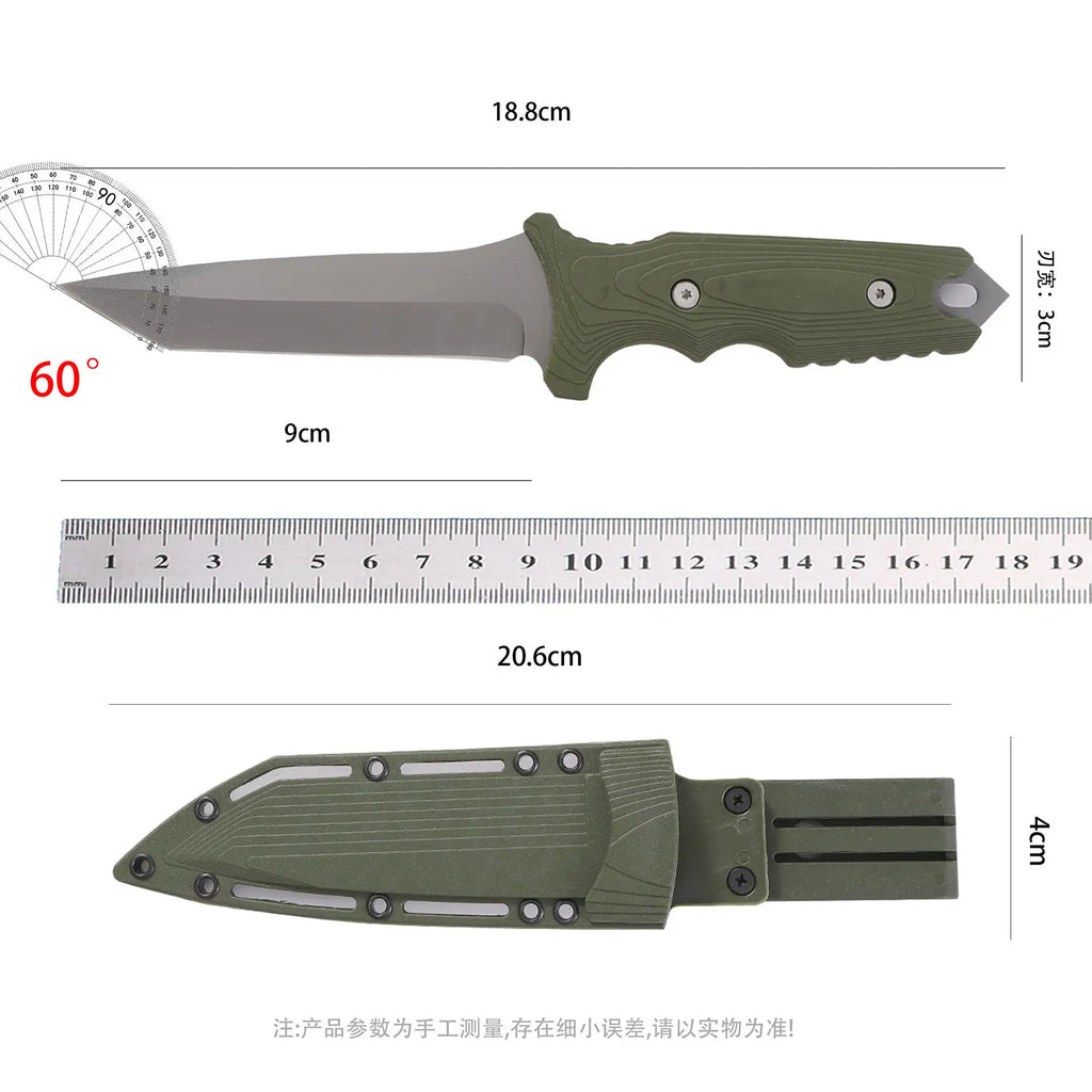 Forged Boning Knife Full Tang TPR Handle & Sheath – 9 Inch Boning Knife Axl