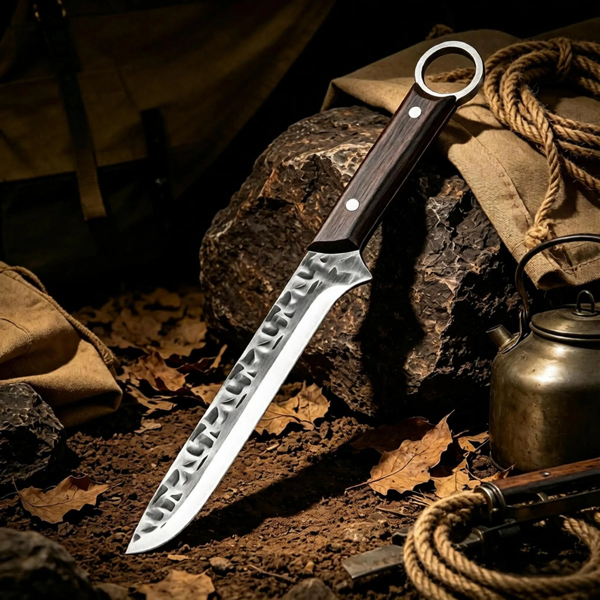 Hand Forged BBQ Chef Knife – Stainless Steel Slicing & Boning Chef Knife Axl