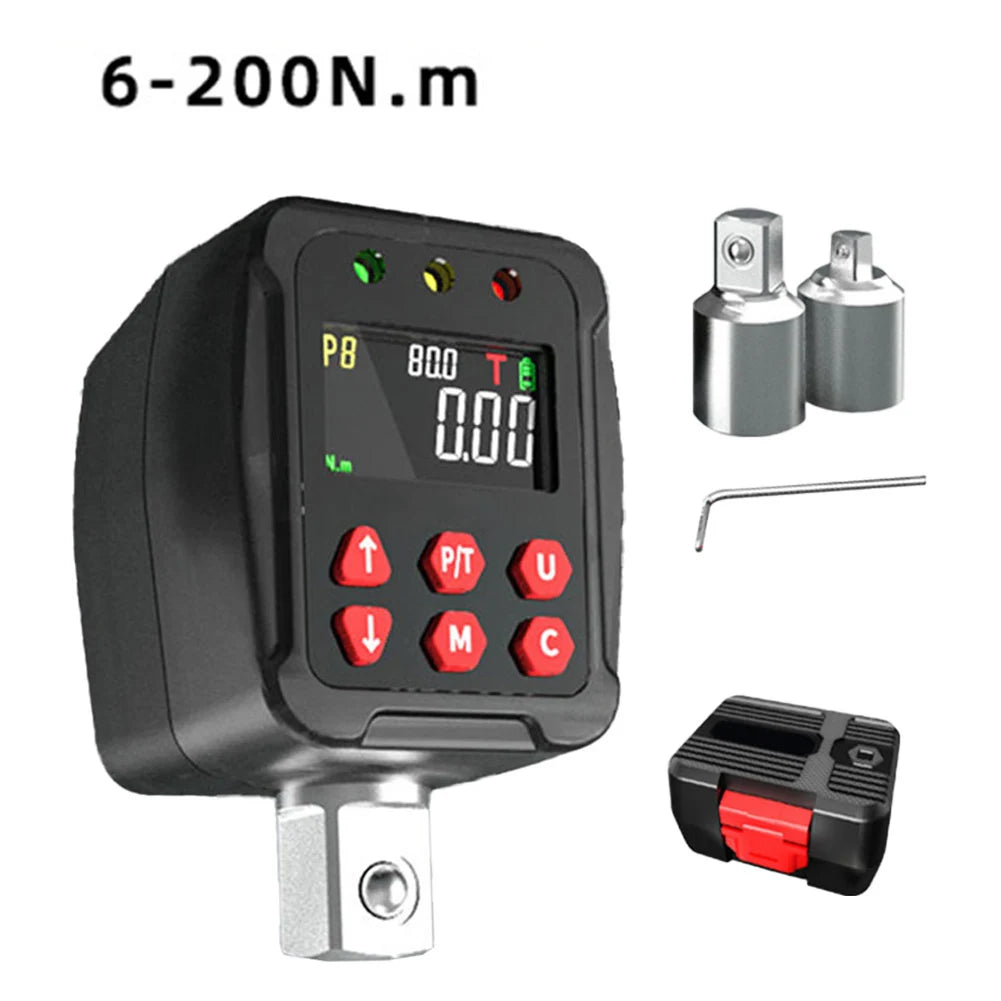 1/2" Digital Torque Wrench Adapter | LCD | 0.9–340Nm ±1% Digital Torque Adapter Axl 1-2 200N China Mainland