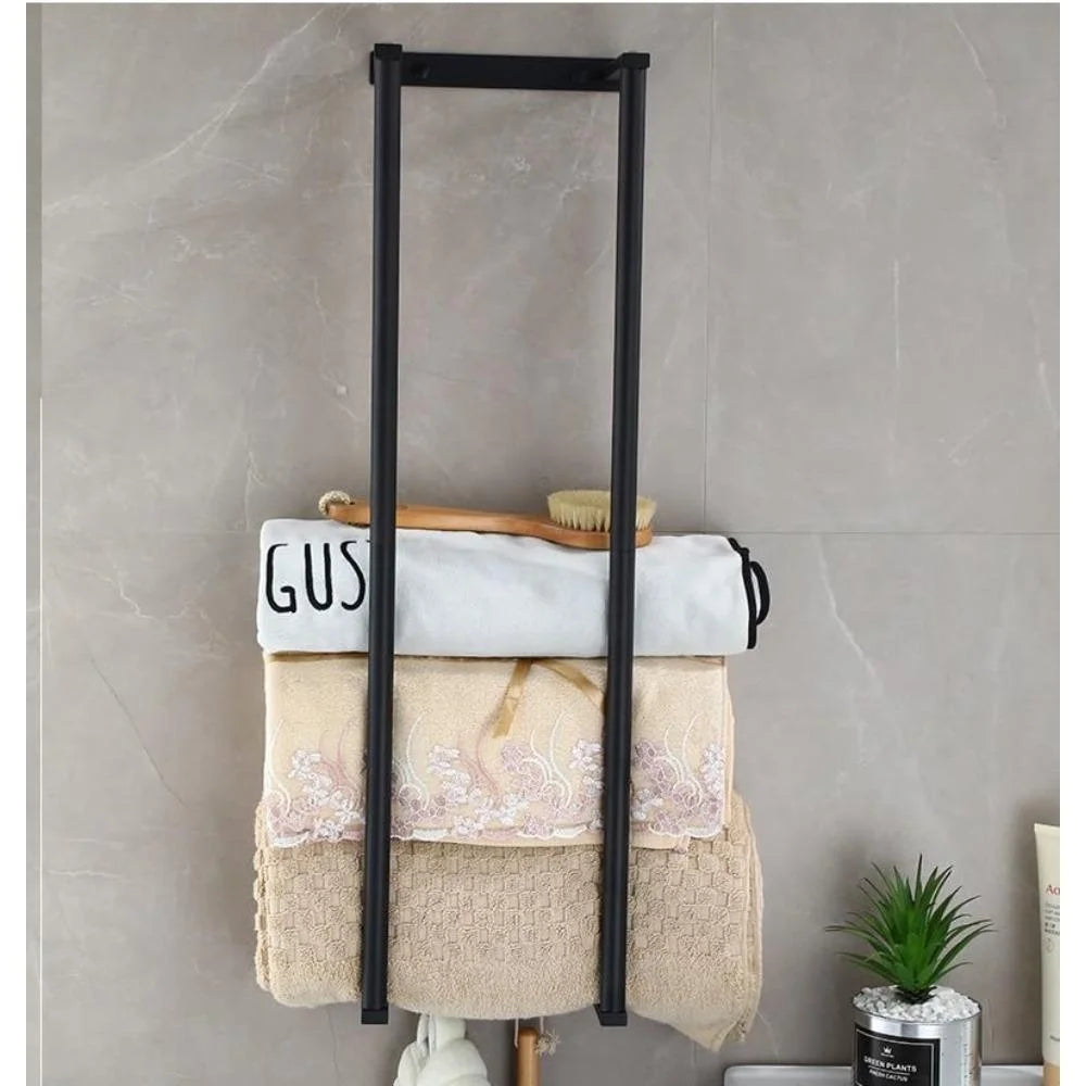 Wall-Mounted Stainless Steel Towel Rack for Rolled Towels Wall Towel Rack Axl