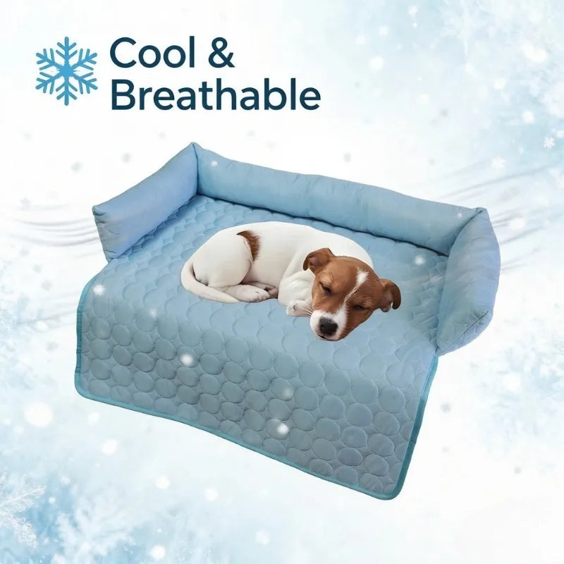 Ice Silk Pet Cooling Mat – Summer Pad for Dogs & Cats Pet Cooling Mat Axl