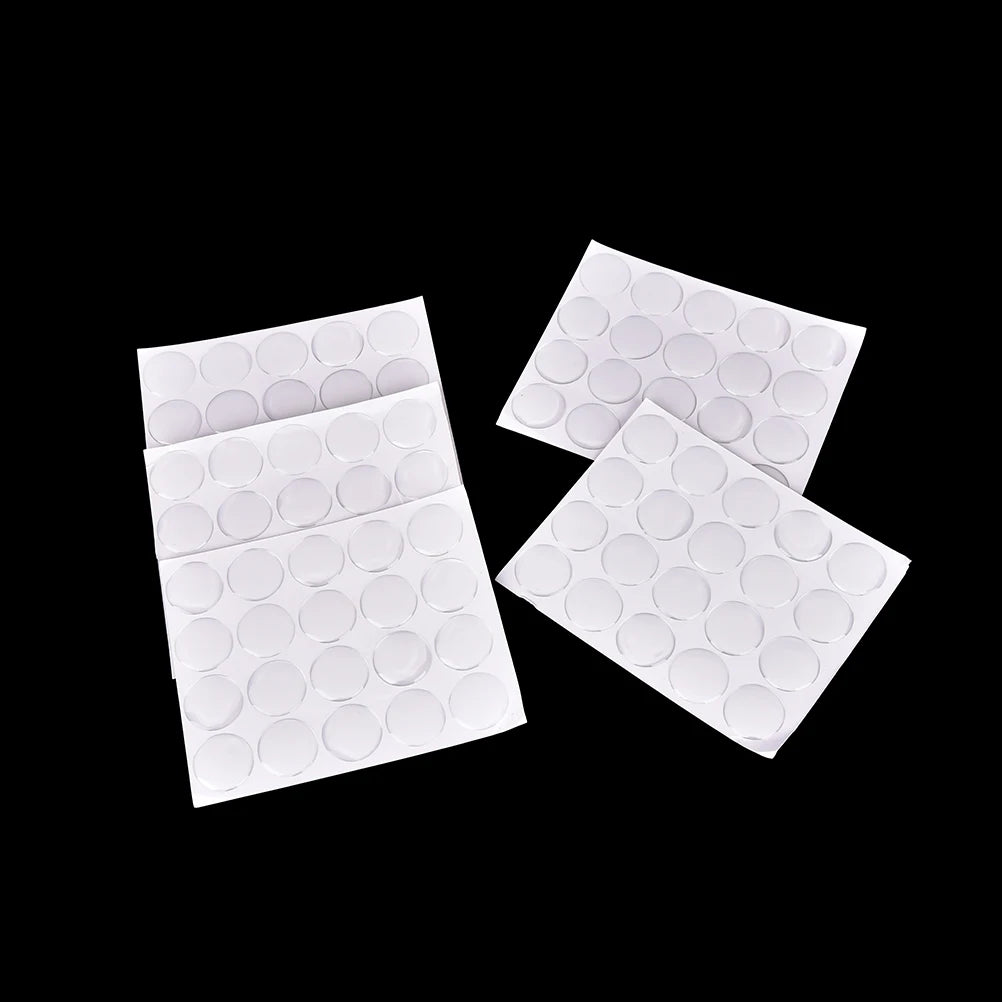 100PCS 1" Round Clear Epoxy Dome Stickers – 3D Bottle Cap Circles Epoxy Dome Stickers Axl