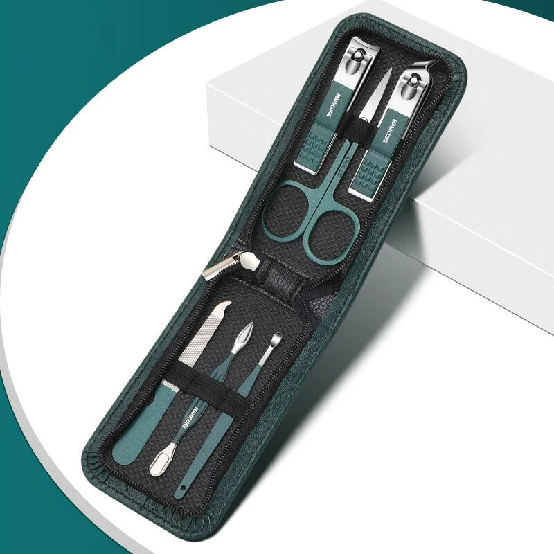 6-Piece Stainless Steel Nail Clipper Set – Men & Women Nail Clipper Set Axl