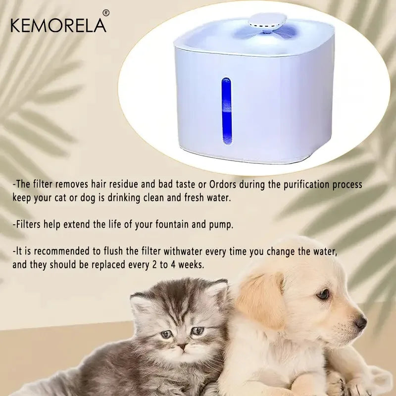 Activated Carbon Cat Water Fountain Filters 6/12 PCS Pet Fountain Filter Axl