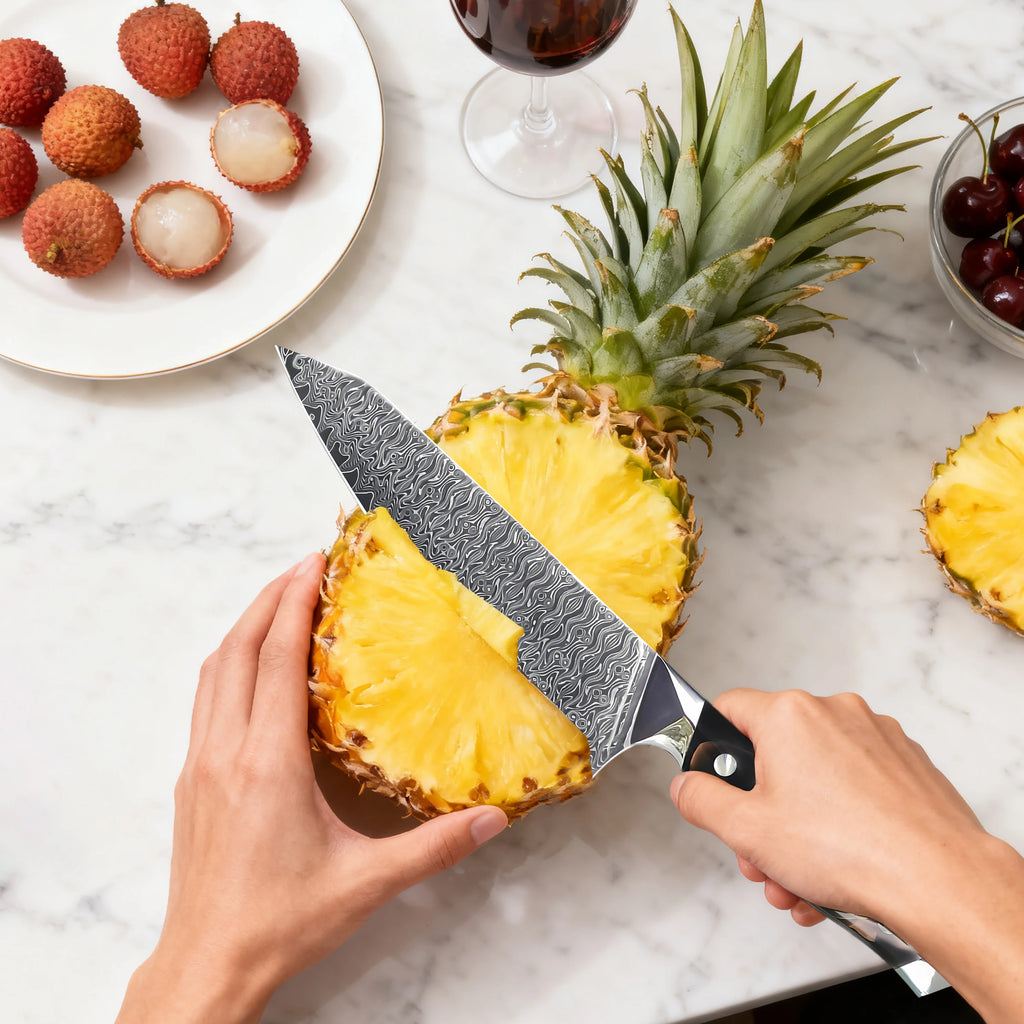 Kiritsuke Chef Knife – Sharp Stainless Steel Non-Slip Handle Kiritsuke Kitchen Knife Axl