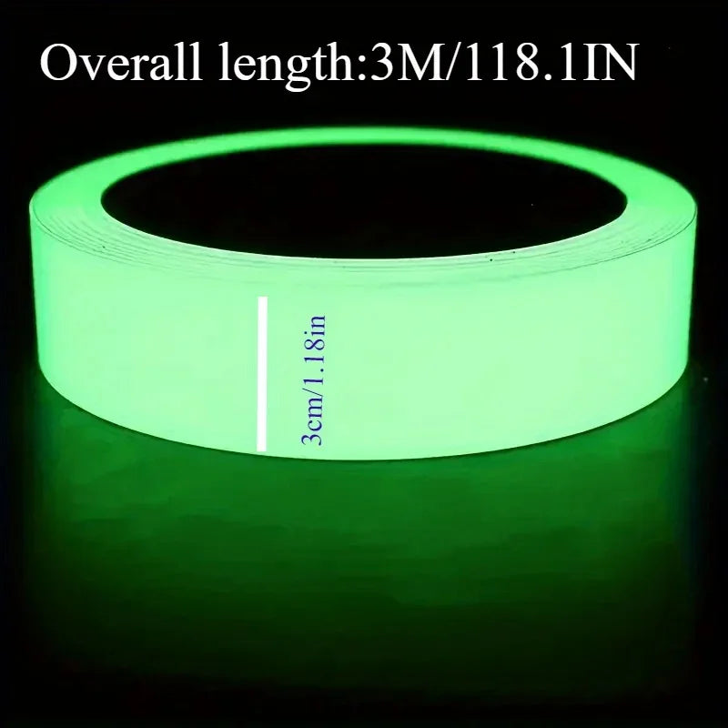 Reflective Glow Safety Tape – Night Visibility & Home Décor Reflective Safety Tape Axl