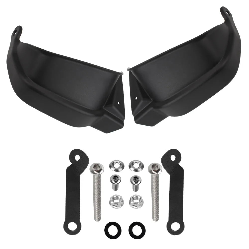 Honda NC750X NC700X Hand Guards – ABS & Steel Protectors Motorcycle Hand Guards Axl black