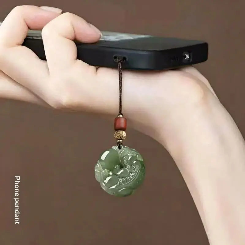 Pi Xiu Feng Shui Keychain – Chinese Lucky Charm for Car & Bag Keychain Charm Axl A4