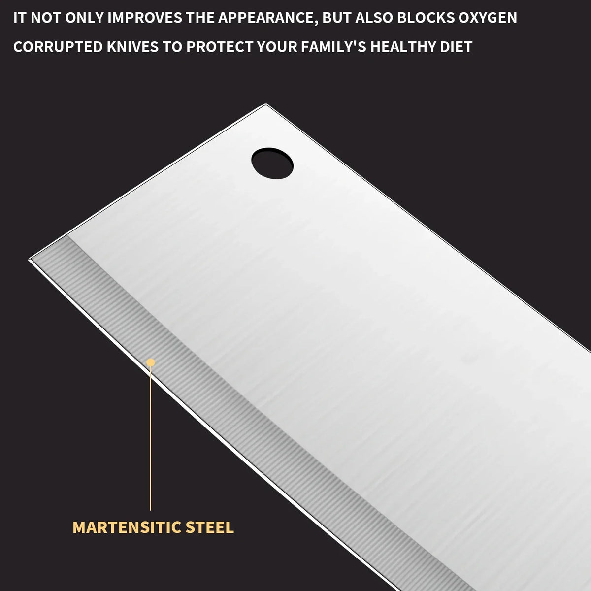 Professional Stainless Steel Utility Kitchen Knife – Anti-Slip Handle Utility Kitchen Knife Axl