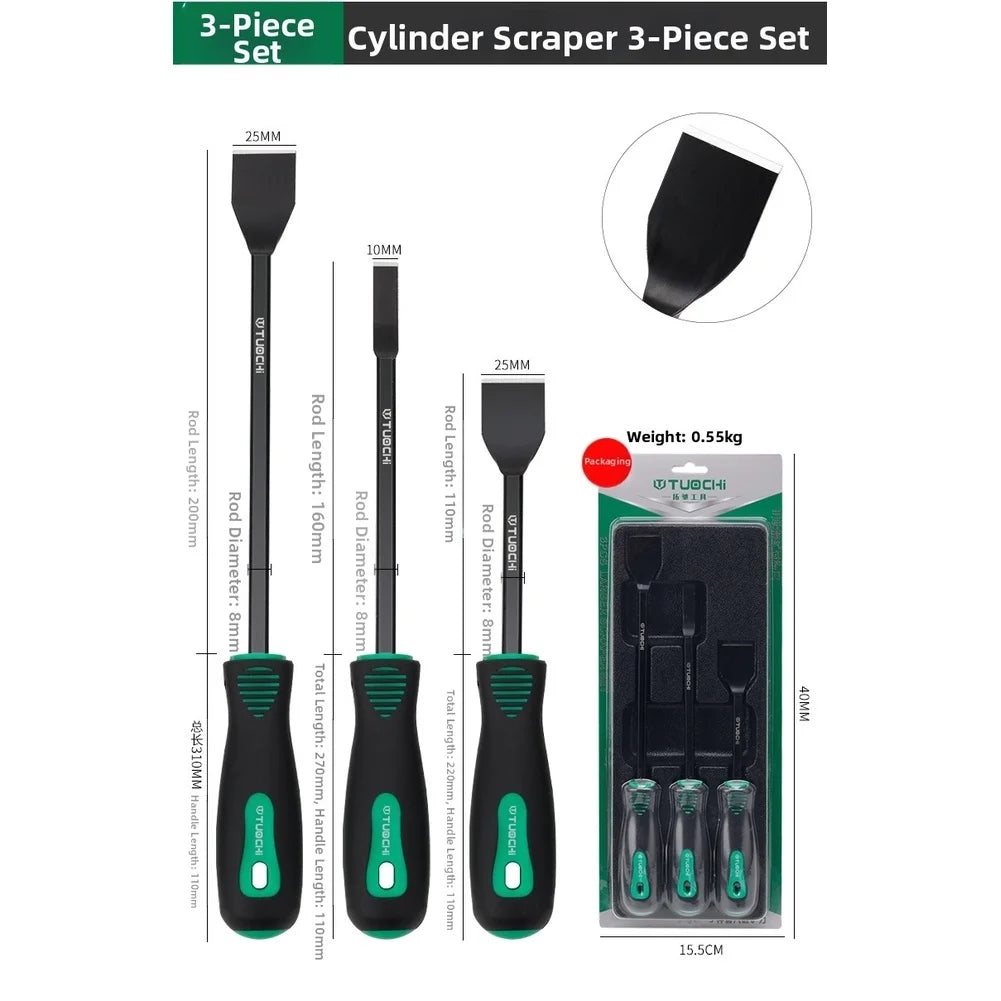 Cylinder Scraper Spatula – Gasket & Sealant Removal Tool Set Gasket Scraper Tool Axl