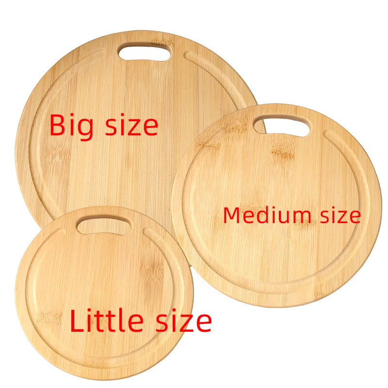 Natural Bamboo Cutting Board – Anti-Mold Kitchen Chopping Board Bamboo Cutting Board Axl 3PCS size