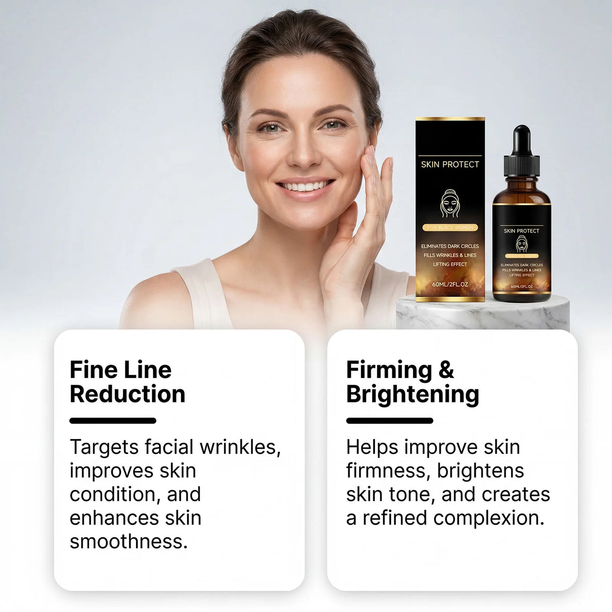 60ml Retinol & Hyaluronic Acid Serum – Firming & Brightening Facial Serum Axl