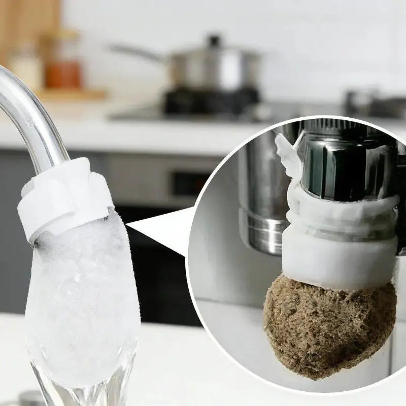 Faucet Filter Cotton Anti-Splash Tap Water Filter 20/50/100 PCS Faucet Filter Bag Axl