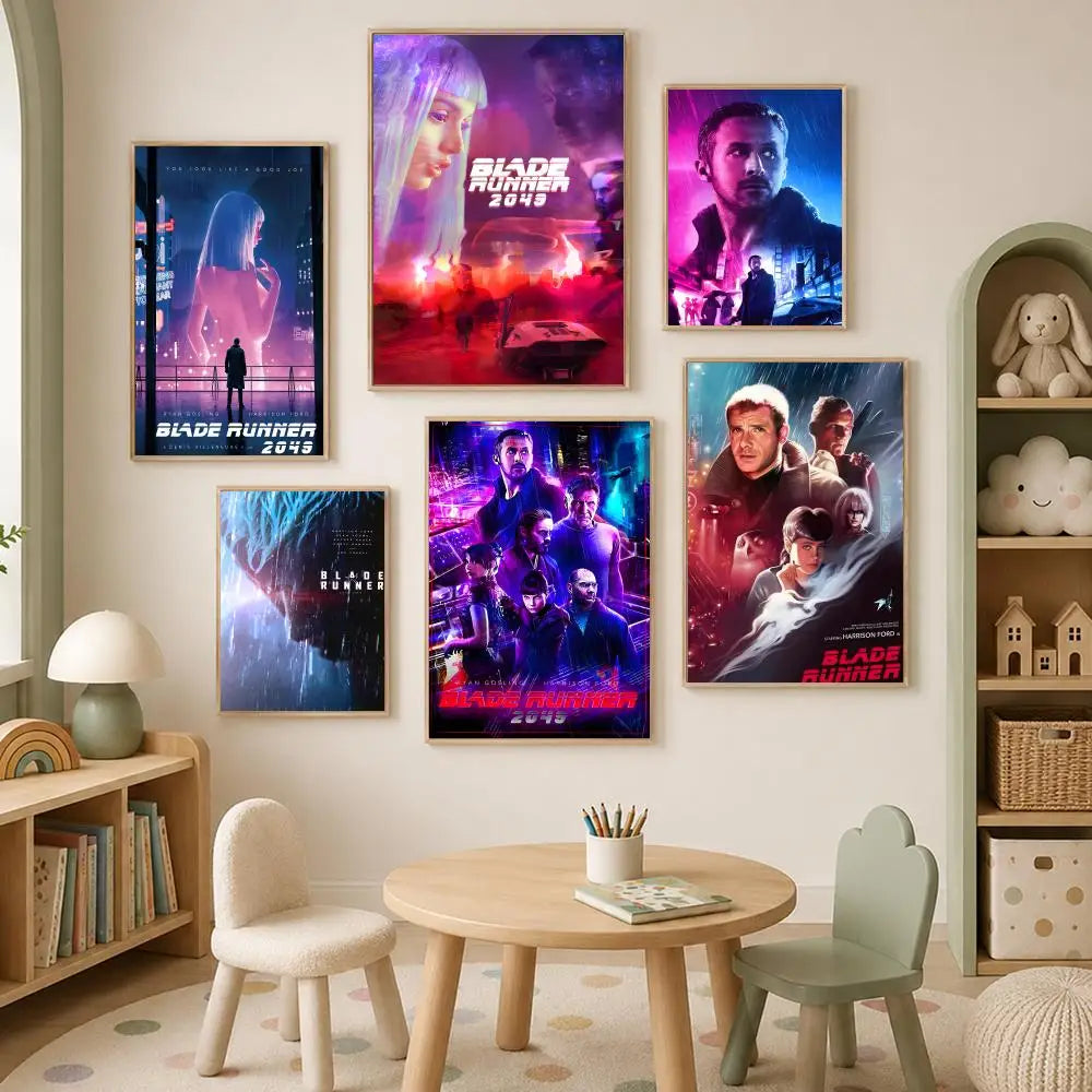 Blade Runner HD PVC Self-Stick Wall Poster – Waterproof Art Wall Art Poster Axl