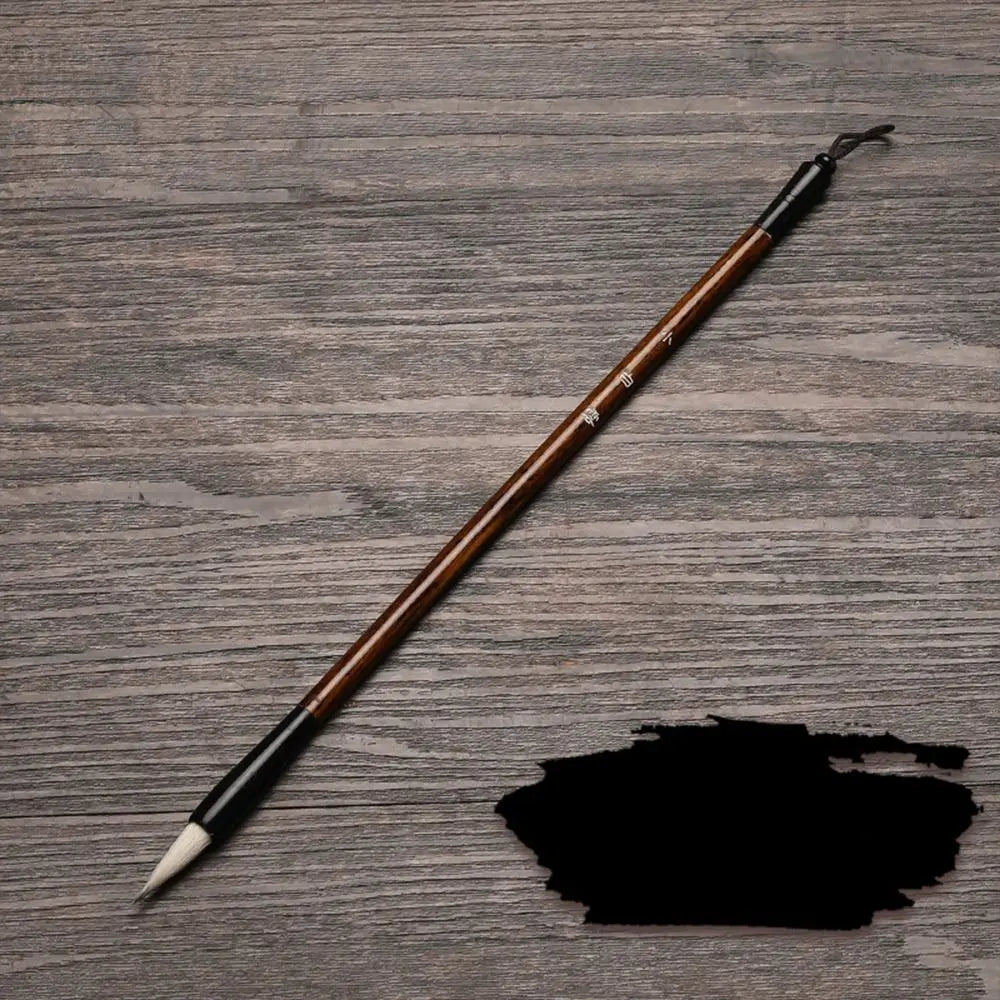Chinese Calligraphy Brush – Wolf Hair Wood Art Paint Brush Calligraphy Art Brush Axl 4