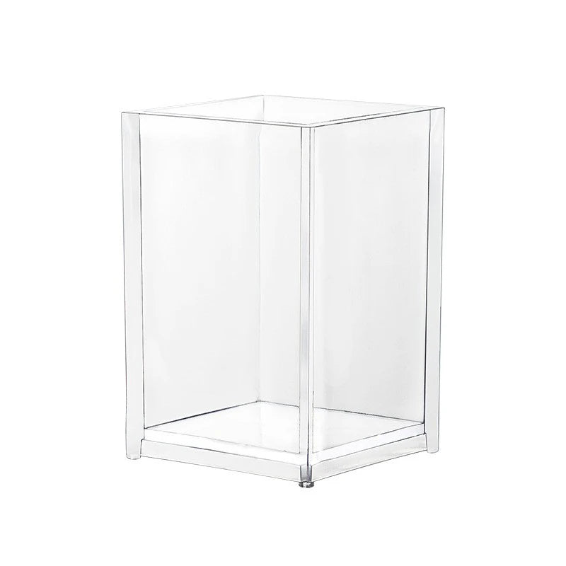 Clear Plastic Makeup Brush Holder & Desktop Cosmetic Organizer Makeup Brush Holder Axl