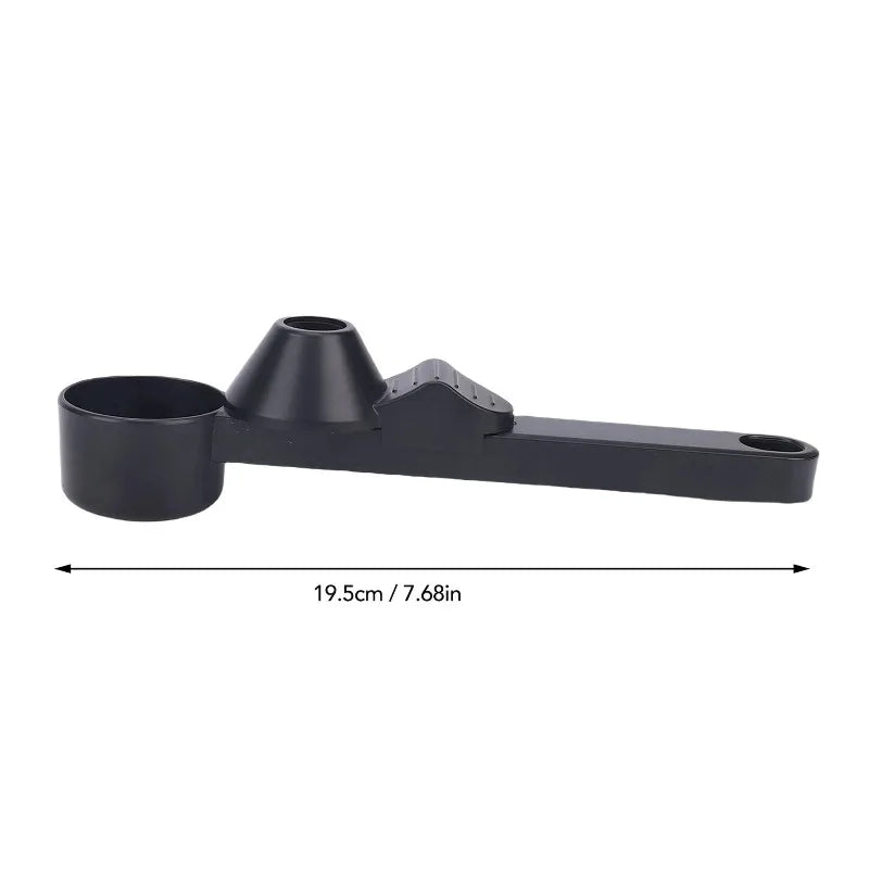 Coffee Scoop Funnel for Reusable Pods – 2 Tbsp Measuring Spoon Coffee Measuring Scoop Axl
