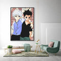 Hunter x Hunter Anime Poster – HD Waterproof Wall Art Decor Anime Wall Poster Axl White18 40X50cmNoframe