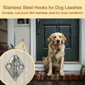 Stainless Steel Dog Lead Hook – Wall Mount Tie Out Holder Dog Lead Hook Axl Default Title