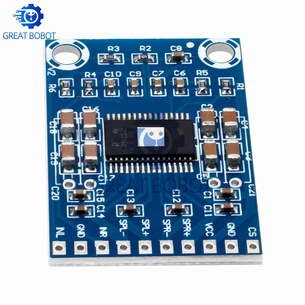 XH-M562 2×50W Class D Digital Amplifier Board TPA3116D2 Amplifier Board Axl