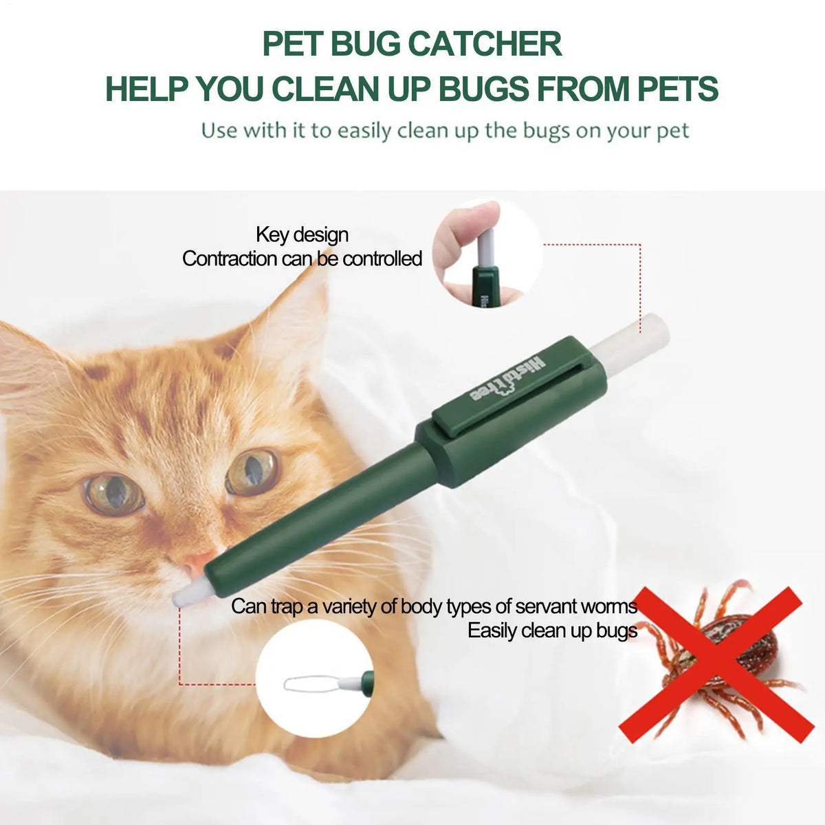 Pet Tick Remover Pen – Waterproof Tool for Pets & Humans Tick Remover Tool Axl