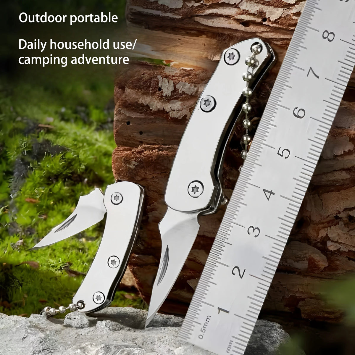 Mini Folding Pocket Knife – Keychain Utility & Unboxing Tool Folding Pocket Knife Axl
