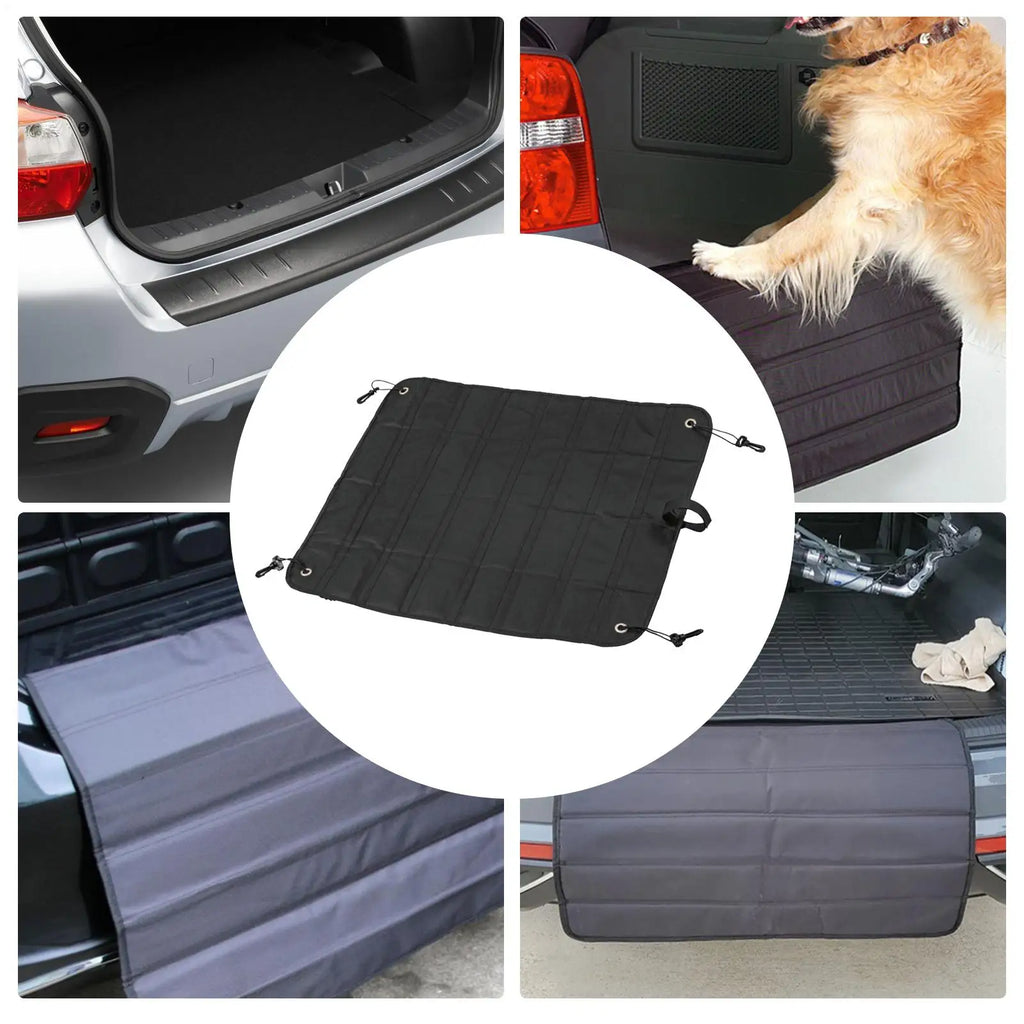 Foldable Car Bumper Guard & Waterproof Cargo Mat for SUV Car Bumper Guard Axl