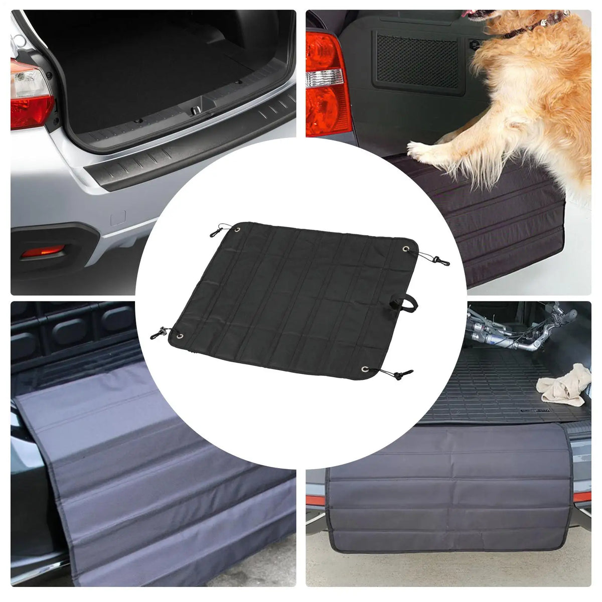 Foldable Car Bumper Guard & Waterproof Cargo Mat for SUV Car Bumper Guard Axl