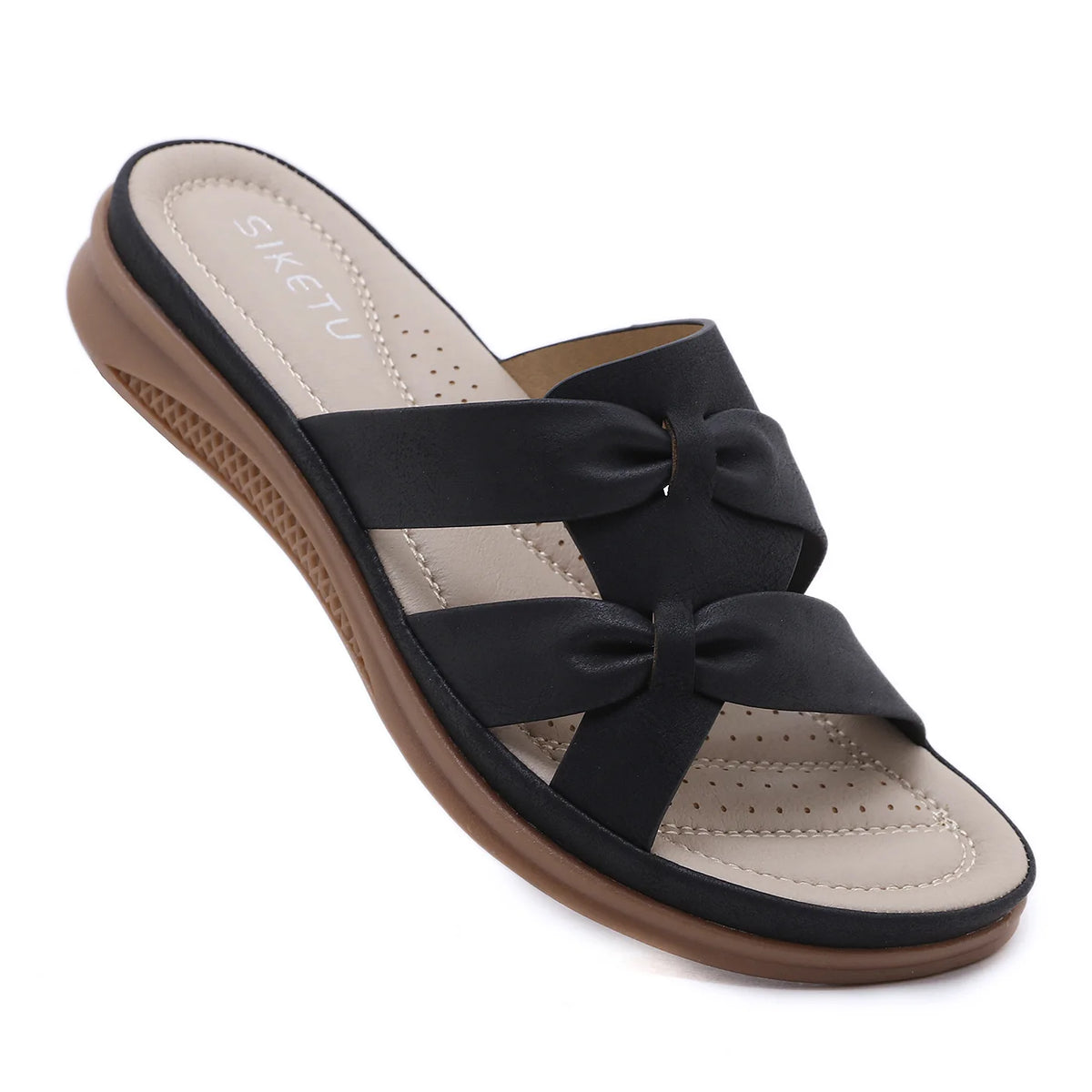 Women's Wedge Platform Beach Slides – Lightweight Summer Slippers Wedge Platform Slides Axl