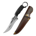 Hand Forged Stainless Steel Boning Cleaver Knife with Sheath Kitchen Knife Axl Knife B with Cover