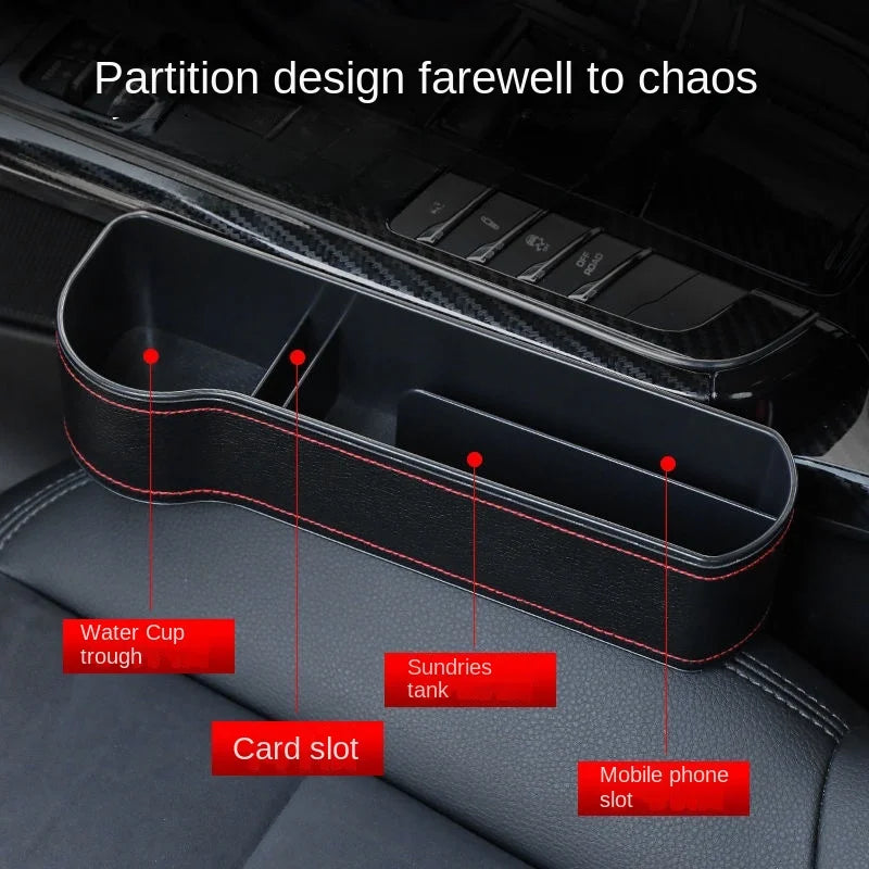 Car Seat Gap Filler Console Organizer – ABS Storage Box Car Seat Organizer Axl