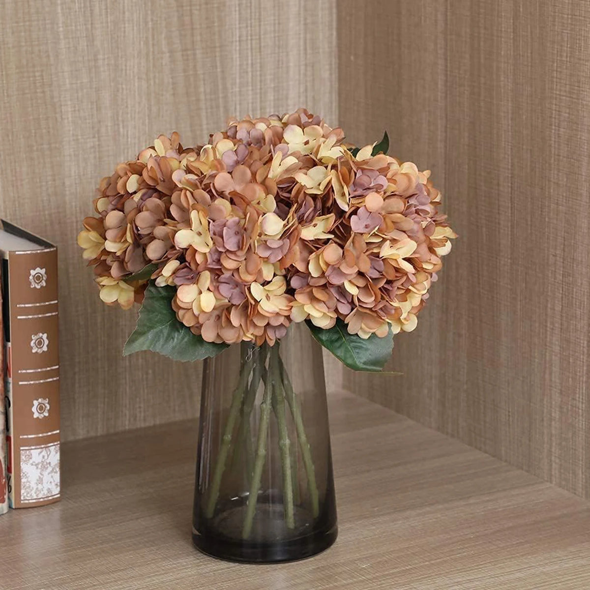 Artificial Silk Hydrangea Flowers 1/3 Pcs – Wedding & Home Décor Artificial Silk Flowers Axl