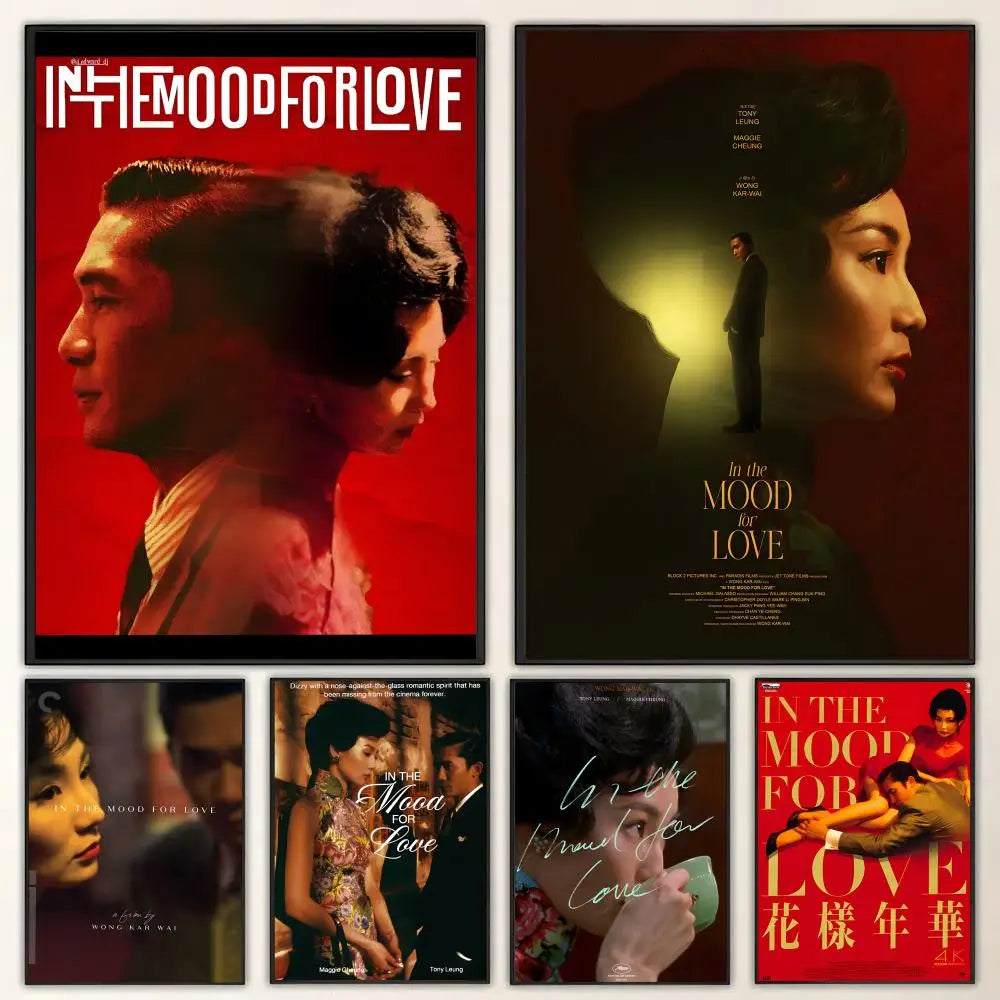 In the Mood for Love Movie Poster – HD Waterproof Wall Art Movie Art Poster Axl