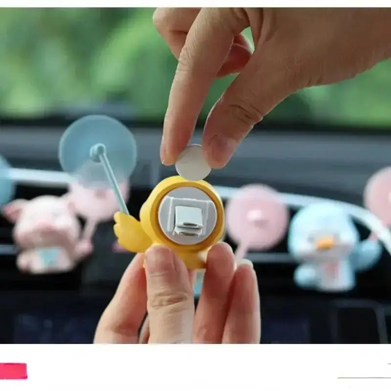 Cute Animal Car Vent Air Freshener – Resin Clip Ornament Car Air Freshener Axl