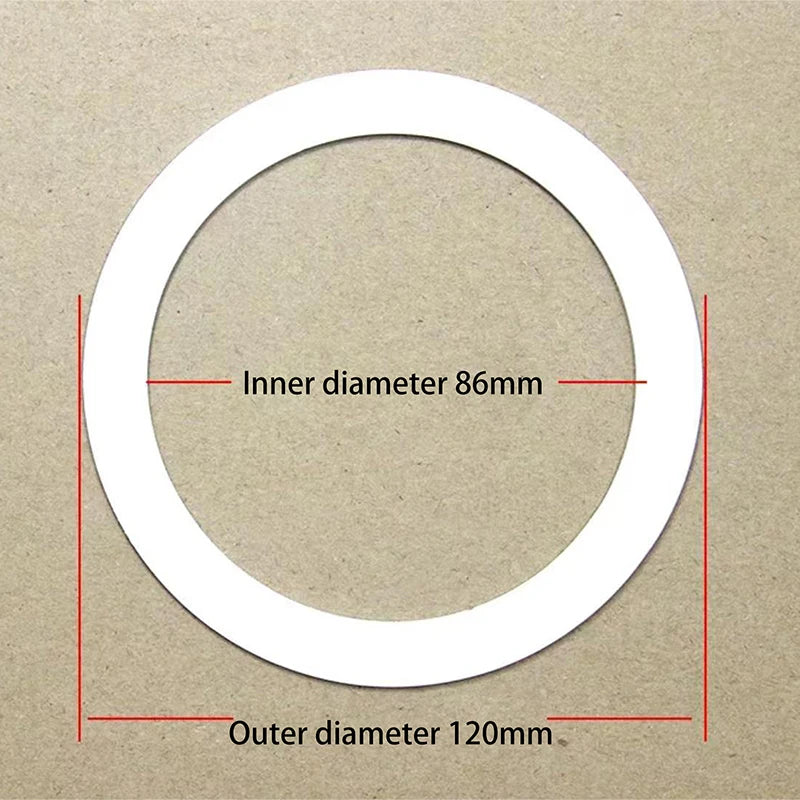 LED Downlight Ring Adapter – White Lampshade Spacer & Gasket Downlight Ring Adapter Axl A7