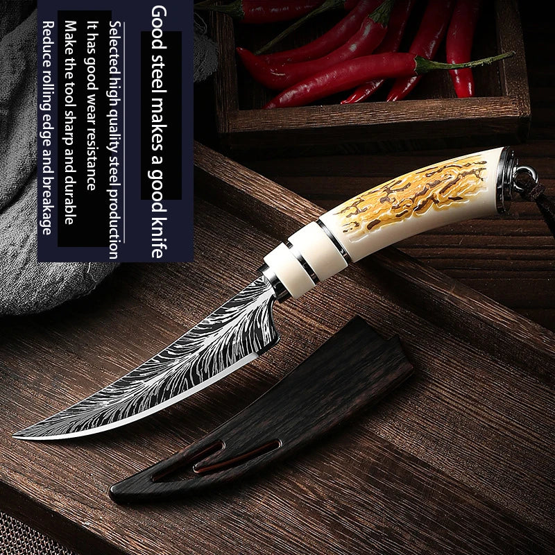 Professional Stainless Steel Kitchen Knife – Boning & Steak Kitchen Knife Axl